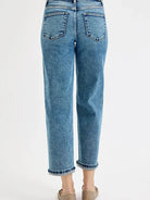 Risen Vintage Vibe High-Rise Crop Boyfriend Jeans-Women's Jeans-Shop Z & Joxa