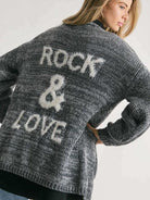 Rock + Love Long Sleeve Cardigan-Women's Clothing-Shop Z & Joxa