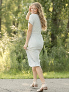 Simply Me Classic Midi Dress-Women's Dresses-Shop Z & Joxa