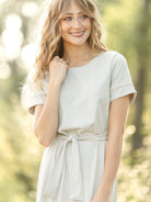 Simply Me Classic Midi Dress-Women's Dresses-Shop Z & Joxa