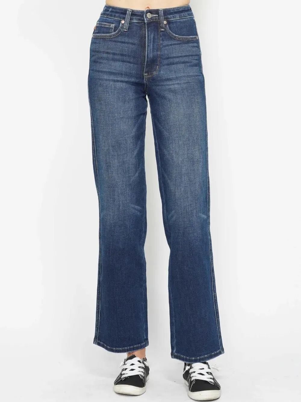 Sleek +Chic High Waist Tummy Control Jeans by Judy Blue-Women's Jeans-Shop Z & Joxa