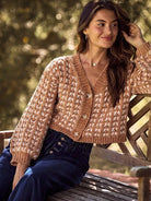 So Me Cozy Cascade Soft Chenille Yarn Button Up Sweater Cardigan-Women's Shirts & Tops-Shop Z & Joxa