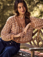 So Me Cozy Cascade Soft Chenille Yarn Button Up Sweater Cardigan-Women's Shirts & Tops-Shop Z & Joxa