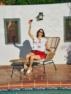 So Me Ribbon and Glory 4th Of July Ribbon Cropped Knit Top-Shirts & Tops-Shop Z & Joxa
