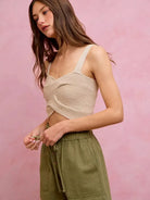 So Me Twill & Thrill Patch Pocket Drawstring Shorts-Women's Shorts-Shop Z & Joxa