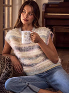 So Me Warm Intentions Soft and Fuzzy Color Stripe Cozy Sweater-Women's Shirts & Tops-Shop Z & Joxa