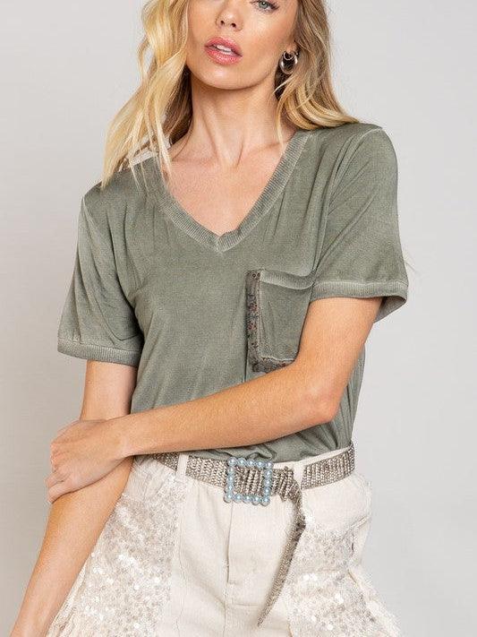 Soft and Chic Short Sleeve Knit Top-Women's Clothing-Shop Z & Joxa