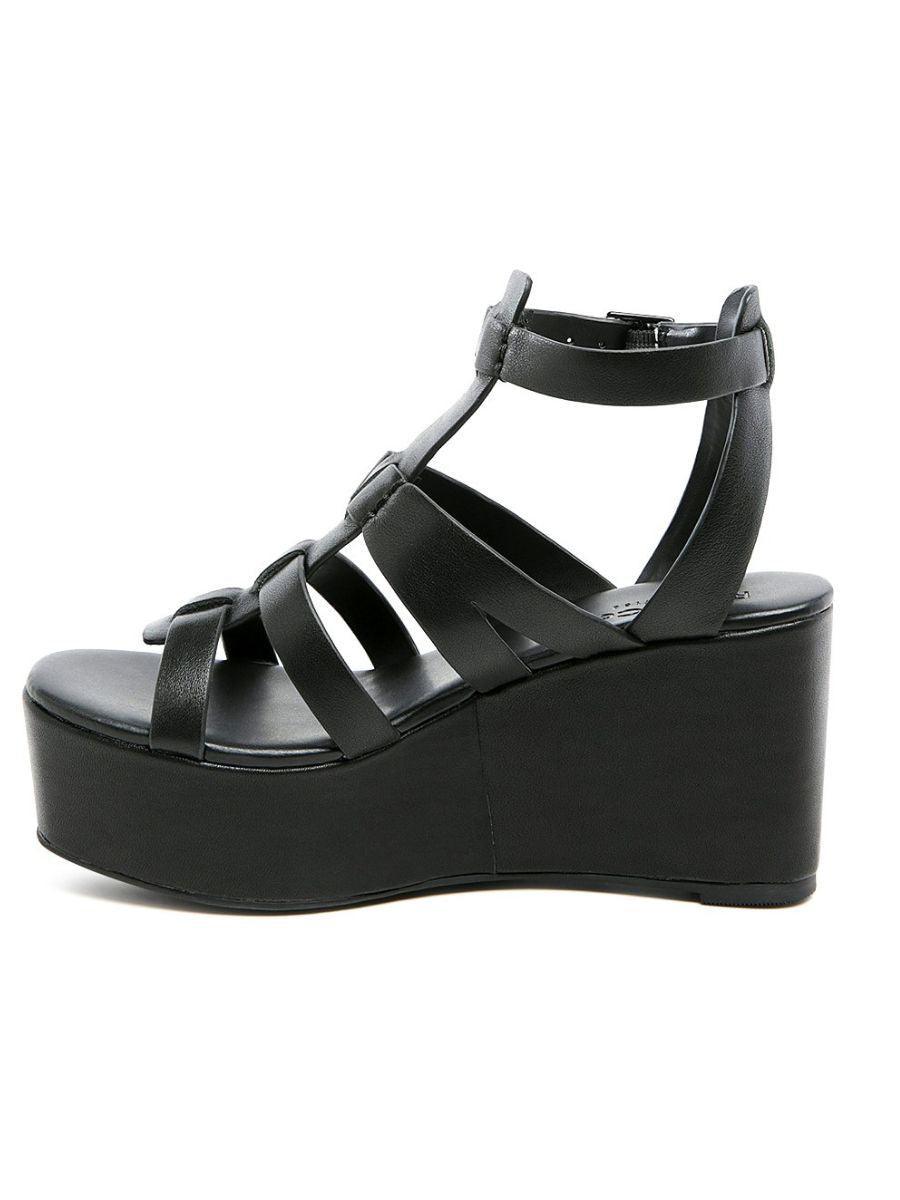 Spring Free Gladiator-Style Wedge Sandals-Women's Shoes-Shop Z & Joxa
