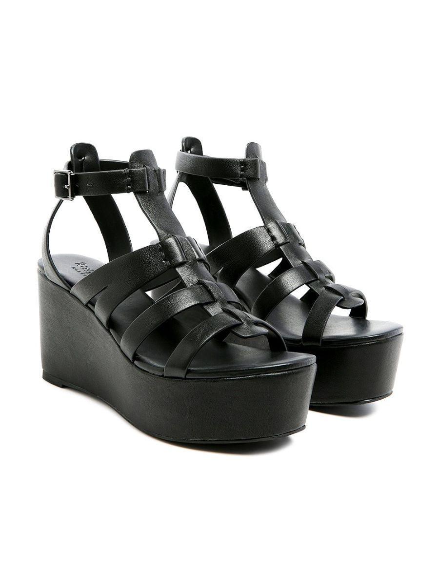 Spring Free Gladiator-Style Wedge Sandals-Women's Shoes-Shop Z & Joxa