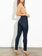 Step Ahead High-Waisted Skinny Jeans-Women's Clothing-Shop Z & Joxa