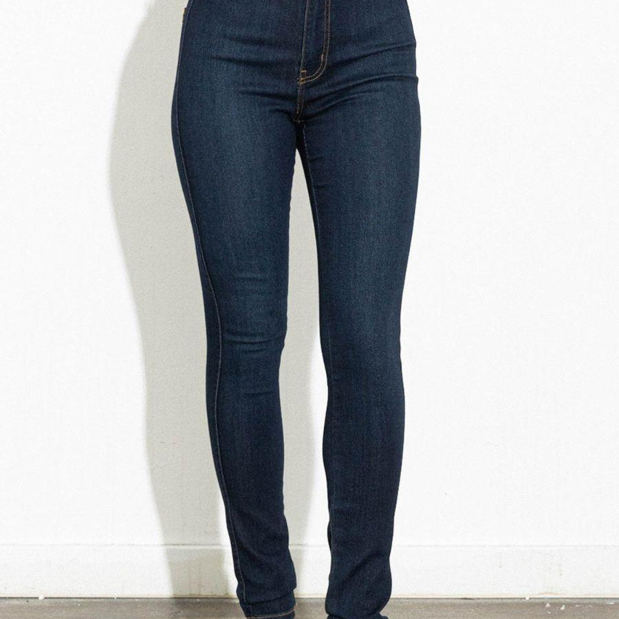 Step Ahead High-Waisted Skinny Jeans-Women's Clothing-Shop Z & Joxa