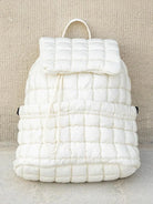 Stevie On the Go – Aili’s Corner Quilted Puffer Backpack-Backpack-Shop Z & Joxa