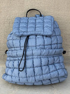 Stevie On the Go – Aili’s Corner Quilted Puffer Backpack-Backpack-Shop Z & Joxa