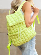 Stevie On the Go – Aili’s Corner Quilted Puffer Backpack-Backpack-Shop Z & Joxa