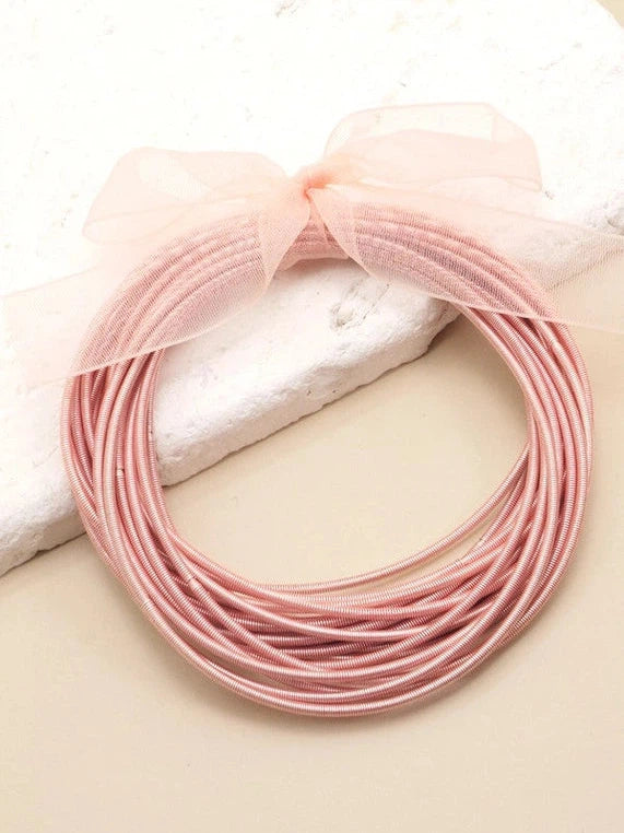 Stretchy Guitar String Bracelet Set-Women's Accessories-Shop Z & Joxa