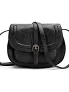 Style on the Move Foldover Buckle Crossbody Bag-Women's Accessories-Shop Z & Joxa