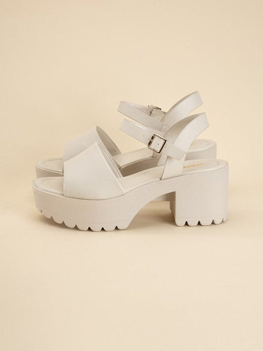 Summer Fun Chunky Platform Sandals-Women's Shoes-Shop Z & Joxa
