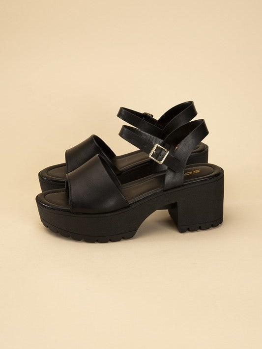 Summer Fun Chunky Platform Sandals-Women's Shoes-Shop Z & Joxa