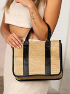 Tote Me Away Breezy Woven Straw Tote-Women's Accessories-Shop Z & Joxa