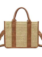 Tote Me Away Breezy Woven Straw Tote-Women's Accessories-Shop Z & Joxa