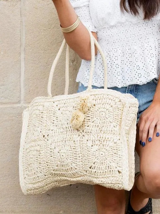 Tote-ally Ready – The Straw Traveler Bag-Women's Accessories-Shop Z & Joxa