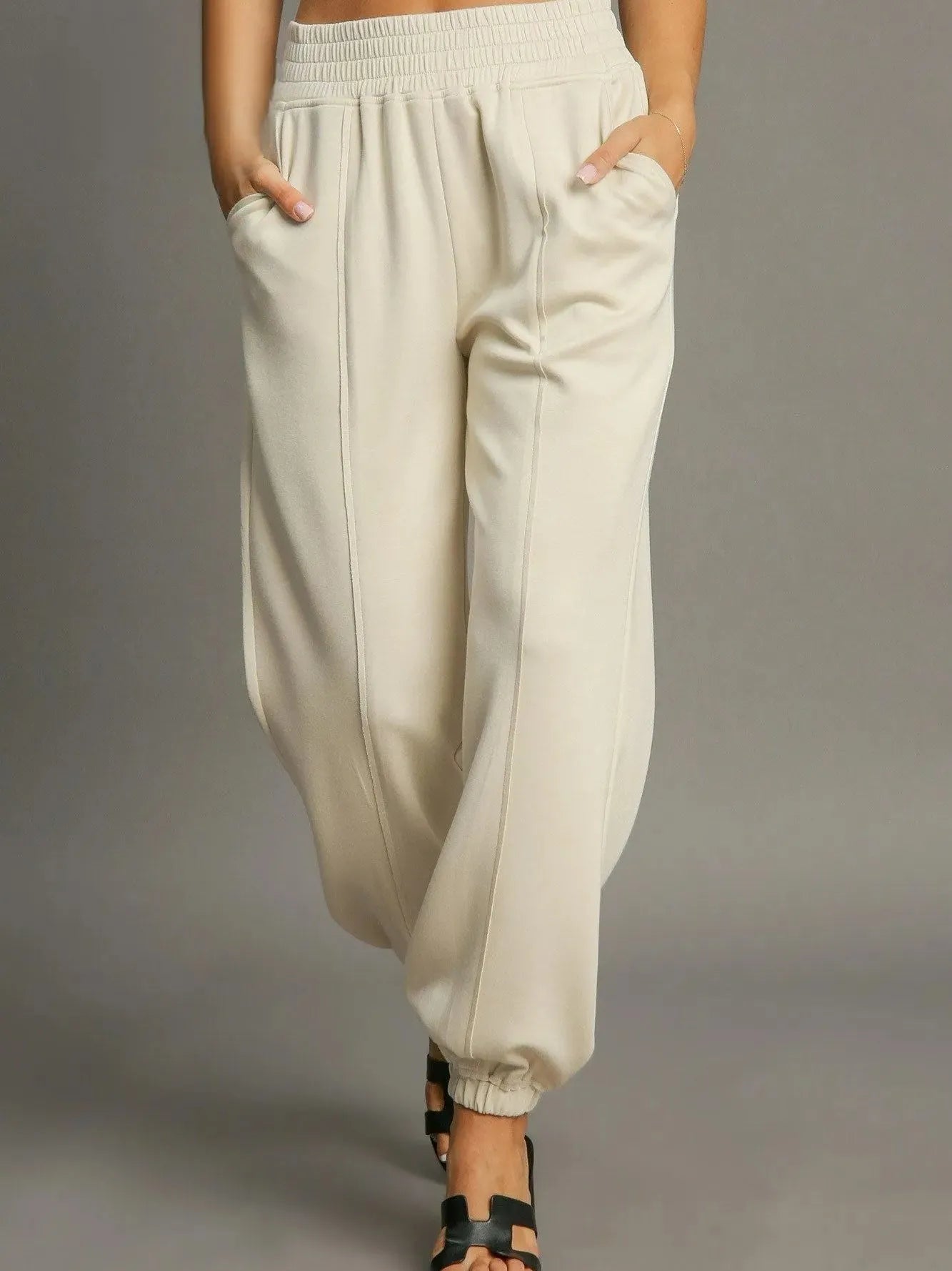 Umgee Daydream Drift Drawstring Jogger Pants-Women's Pants-Shop Z & Joxa