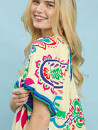 Umgee Meadow Muse Boho Floral Mini Dress-Women's Dresses-Shop Z & Joxa