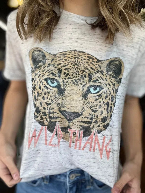 Unleash Your Wild Side Wild Thang Graphic Tee-Women's Clothing-Shop Z & Joxa