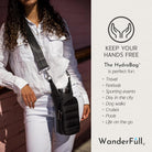 Wanderfull HydroBag® Crossbody Bag in Black Matte-Crossbody bag-Shop Z & Joxa