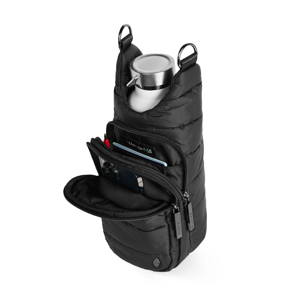 Wanderfull HydroBag® Crossbody Bag in Black Matte-Crossbody bag-Shop Z & Joxa