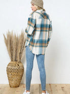 When All Else Fail Yarn Dyed Plaid Shacket-Women's Clothing-Shop Z & Joxa