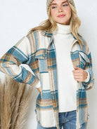 When All Else Fail Yarn Dyed Plaid Shacket-Women's Clothing-Shop Z & Joxa