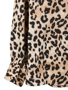 Wild and Free Satin Leopard Blouse-Women's Clothing-Shop Z & Joxa