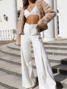 Your Inner Diva Faux Fur Cropped Jacket-Women's Clothing-Shop Z & Joxa